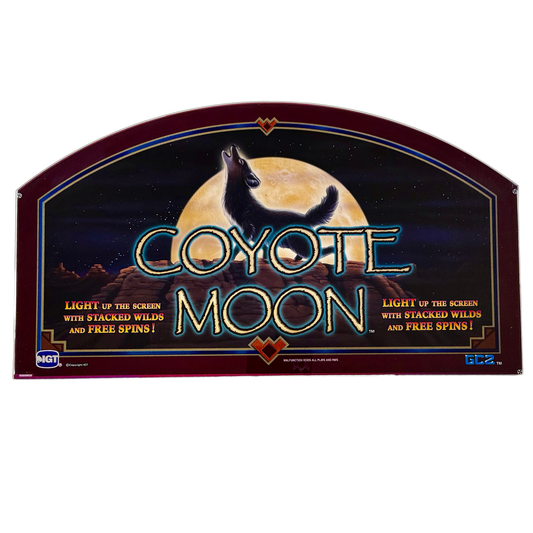 Coyote Moon Slot Glass