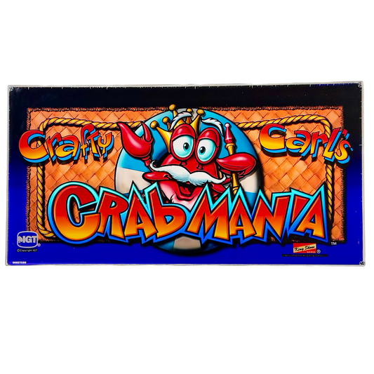 Crafty Carl's Crabmania Slot Glass