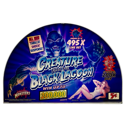 Creature From The Black Lagoon Slot Glass