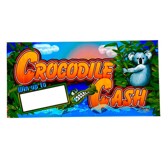 Crocodile Cash Slot Glass