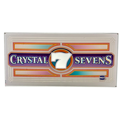 Crystal Sevens Slot Glass