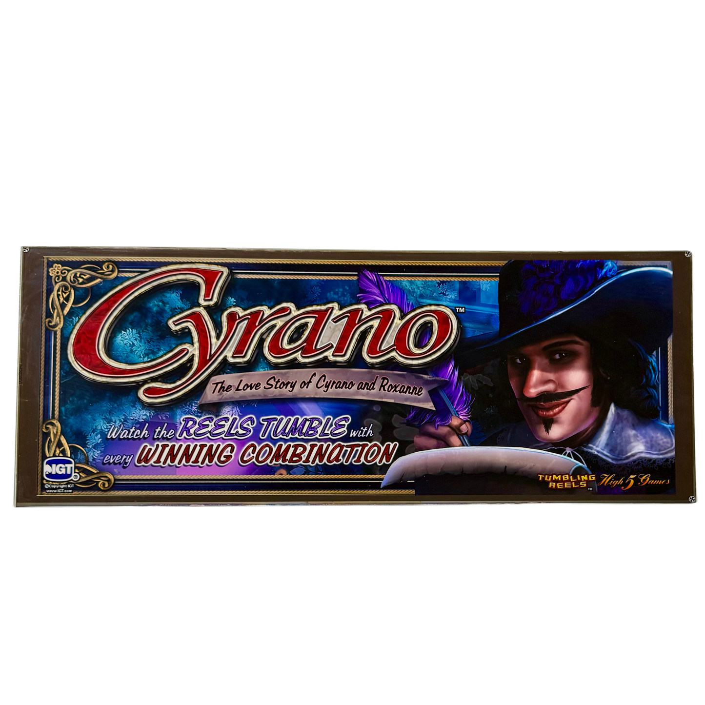 Cyrano Slot Glass