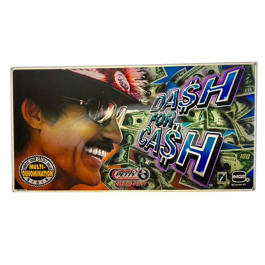Richard Petty - Dash For Cash Slot Glass