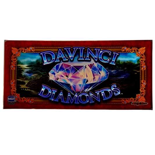 DaVinci Diamonds Slot Glass