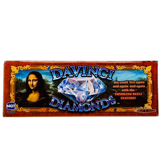 DaVinci Diamonds Slot Glass