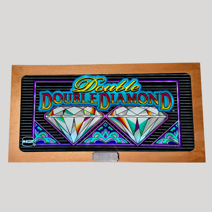 Double Double Diamond Slot Glass