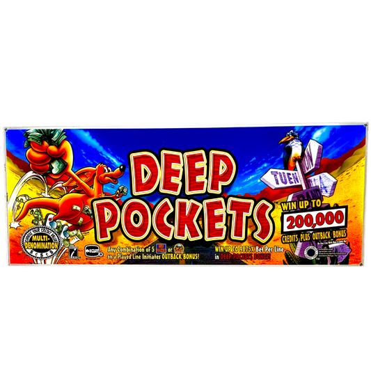 Deep Pockets Slot Glass