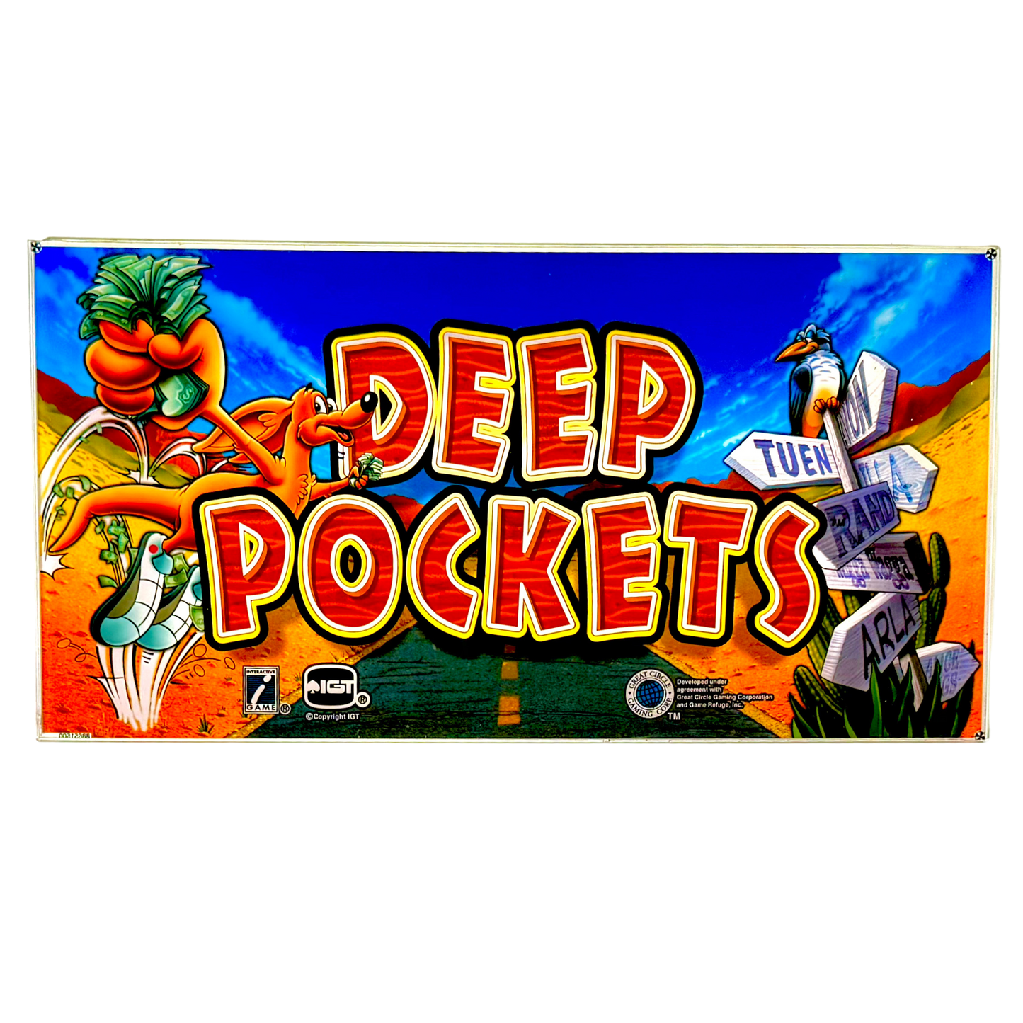 Deep Pockets Slot Glass