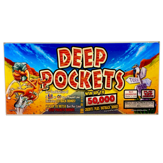 Deep Pockets Slot Glass