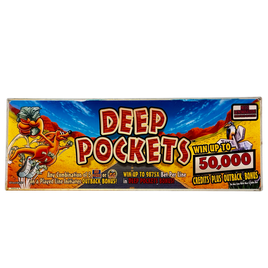 Deep Pockets Slot Glass