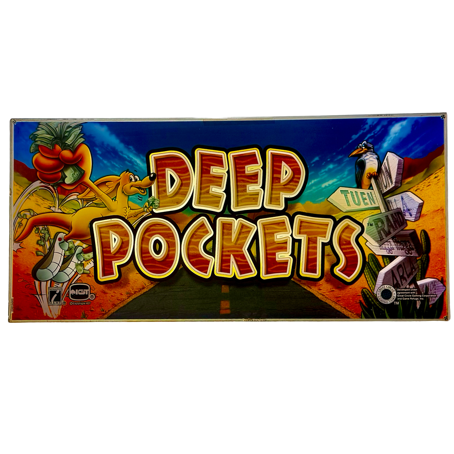 Deep Pockets Slot Glass