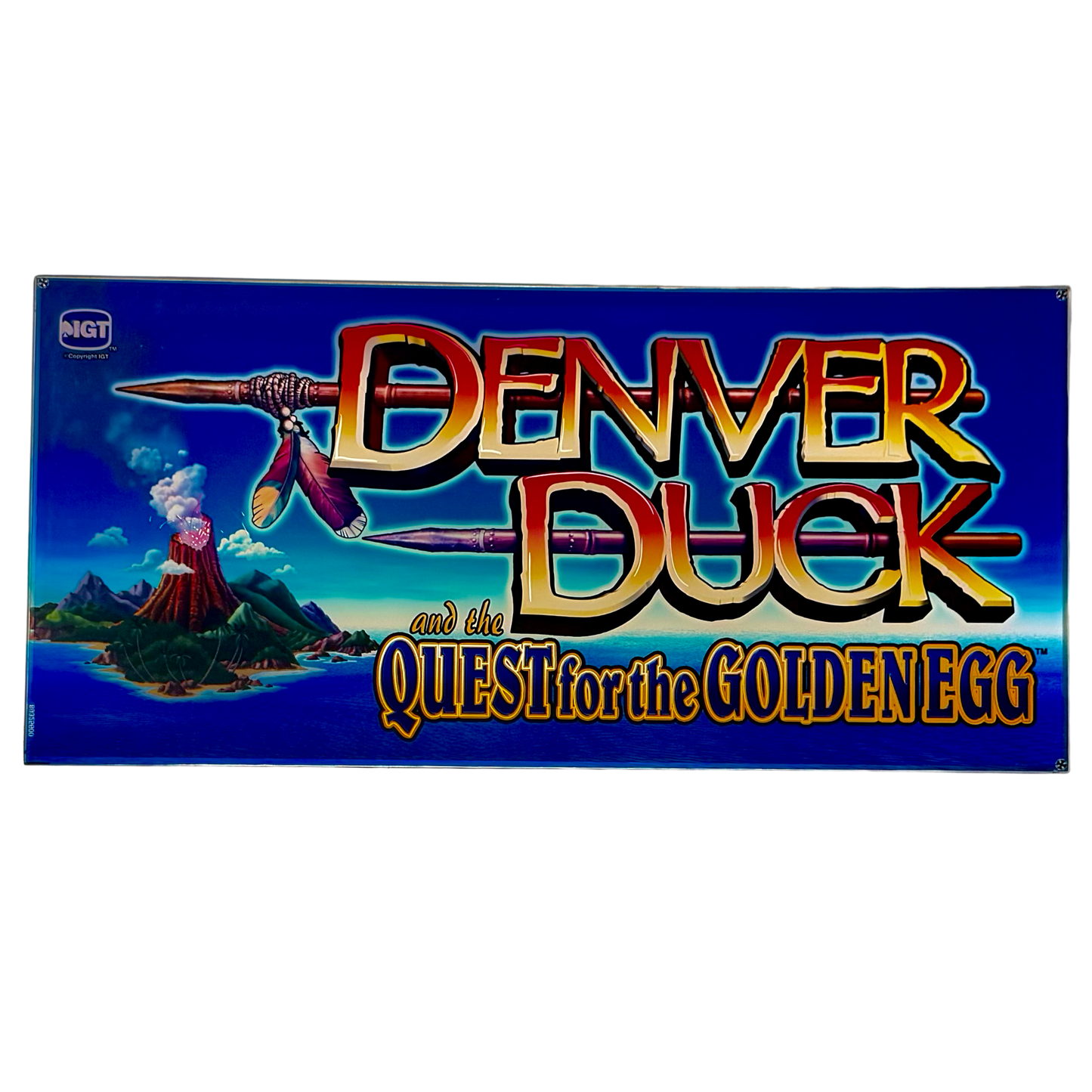 Denver Duck Slot Glass