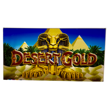 Desert Gold Slot Retro Acrylic