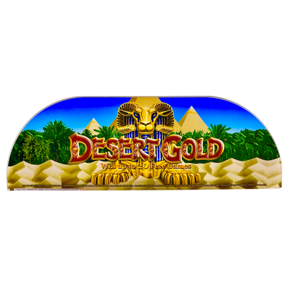 Desert Gold Slot Retro Acrylic