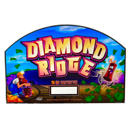 Diamond Ridge Slot Glass