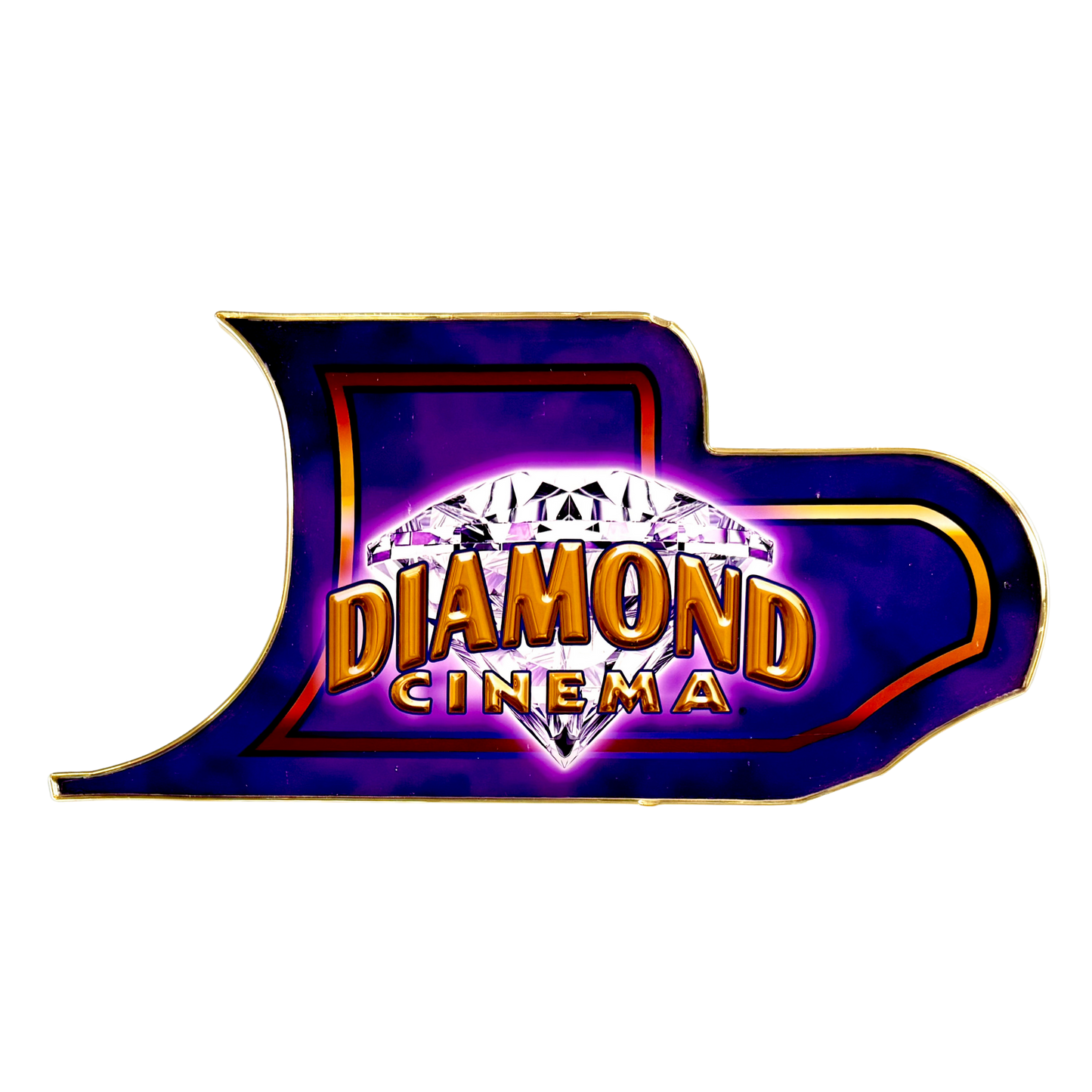 Diamond Cinema Slot Retro Acrylic