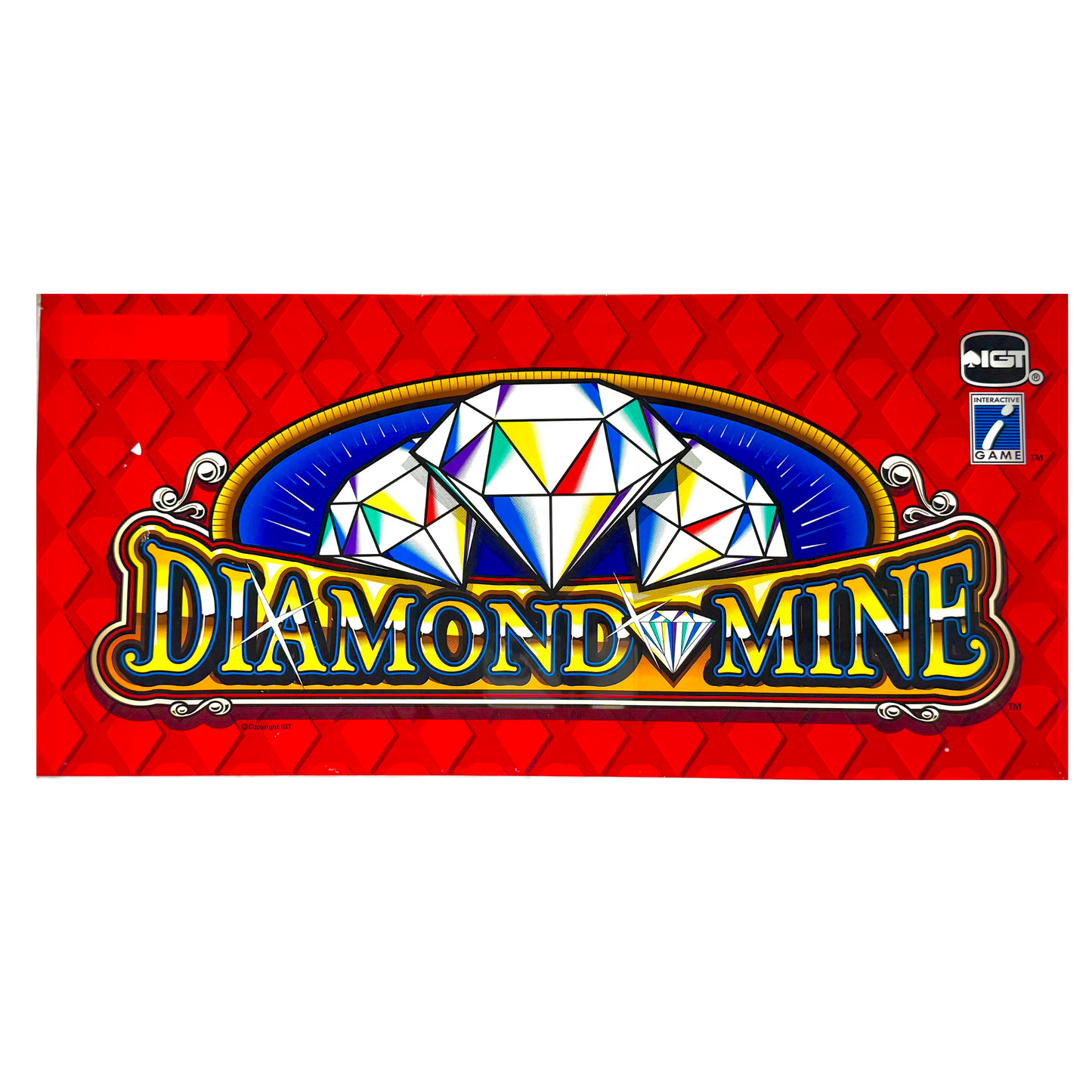 Diamond Mine Slot Glass