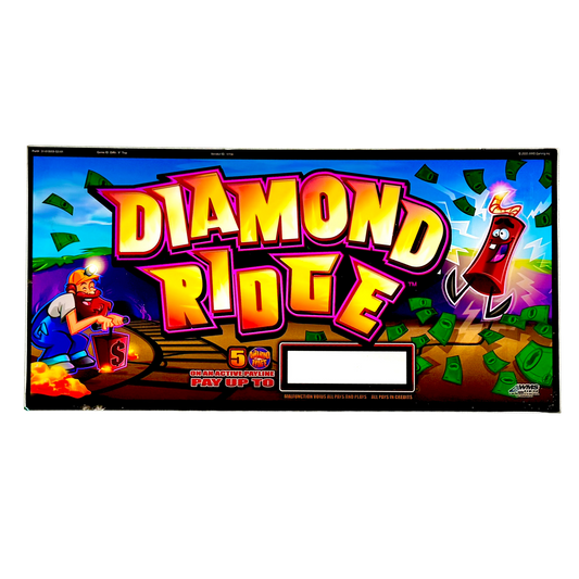 Diamond Ridge Slot Glass