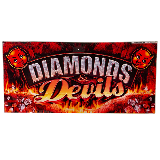 Diamonds & Devils Slot Glass