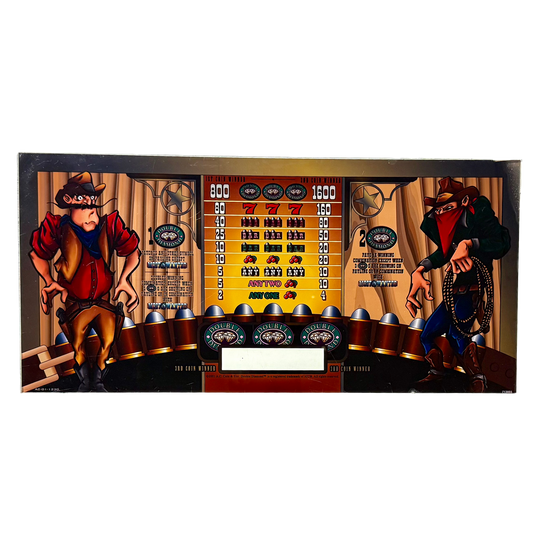 Cowboys Slot Glass