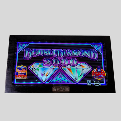 Double Diamond 2000 Slot Glass