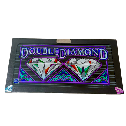 Double Diamond Slot Glass