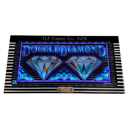 Double Diamond Slot Glass