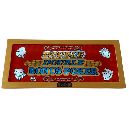 Double Double Bonus Poker Slot Glass