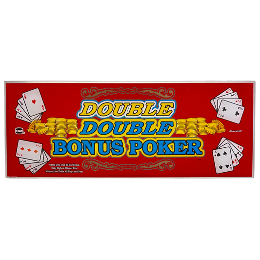 Double Double Bonus Poker Slot Glass