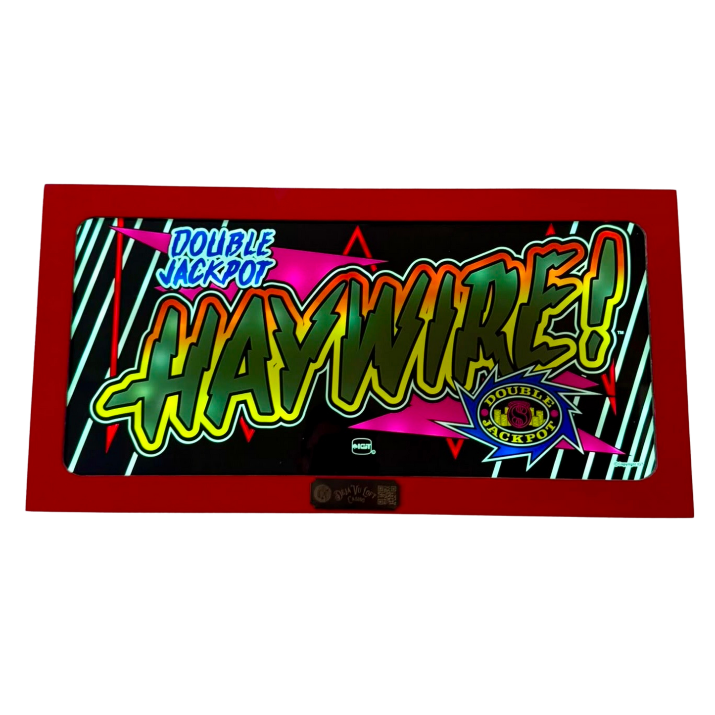 Double Jackpot Haywire! Slot Glass