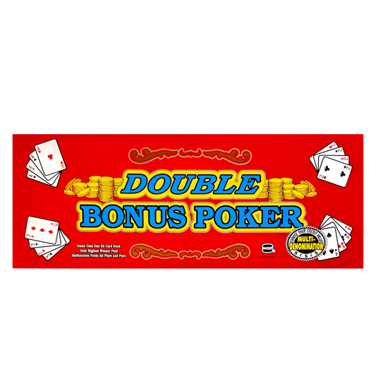 Double Bonus Poker Slot Glass