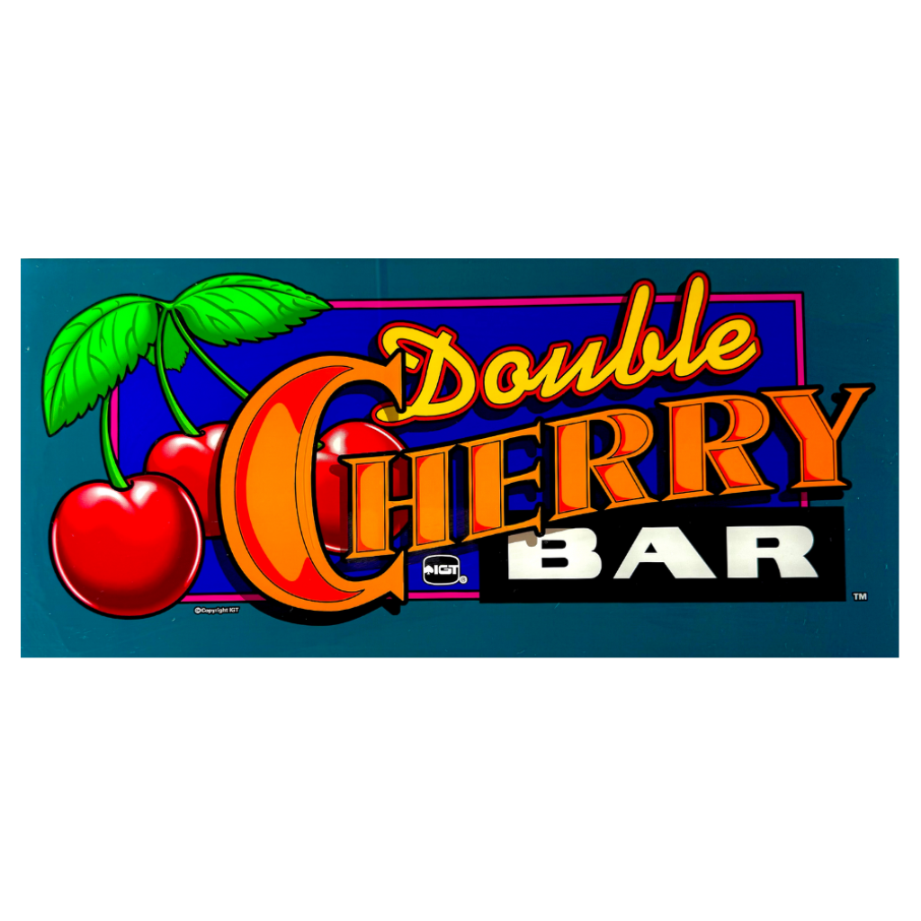 Double Cherry Bar Slot Glass