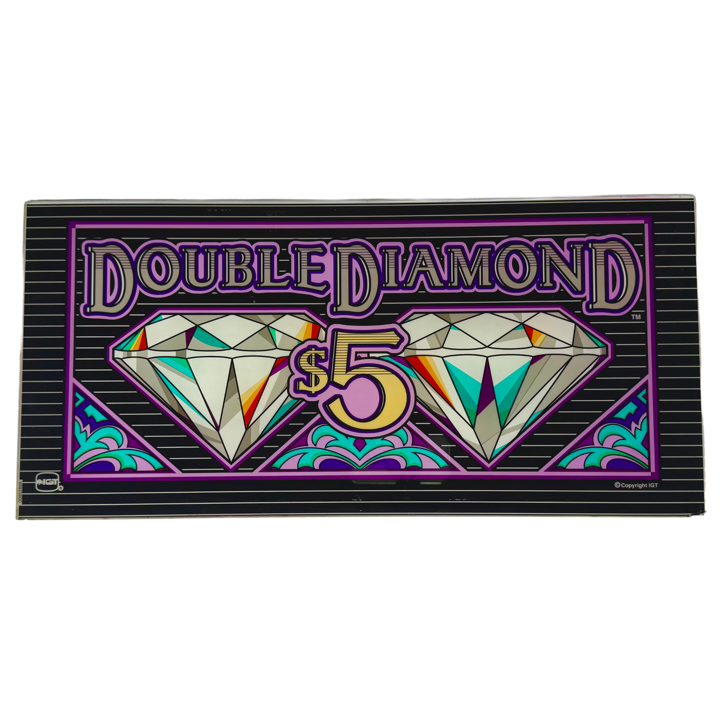 Double Diamond $5 Slot Glass