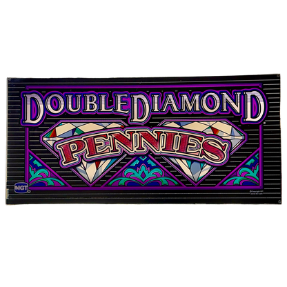 Double Diamonds Pennies Slot Glass