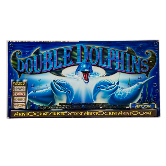 Double Dolphins Slot Retro Acrylic