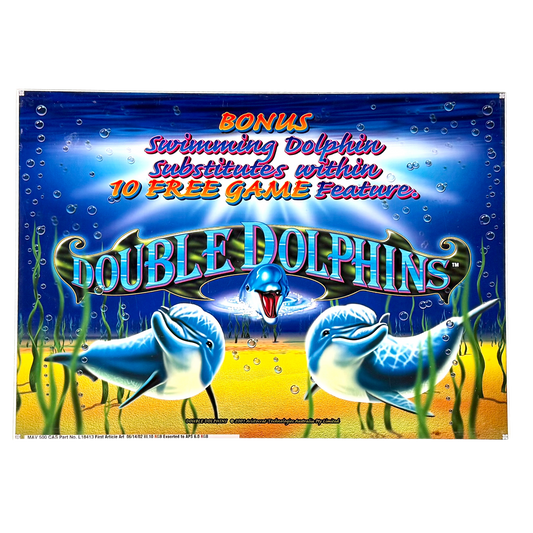 Double Dolphins Slot Retro Acrylic