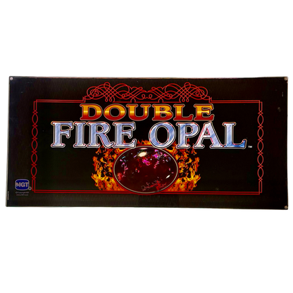 Double Fire Opal Slot Glass