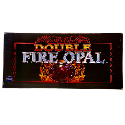 Double Fire Opal Slot Glass