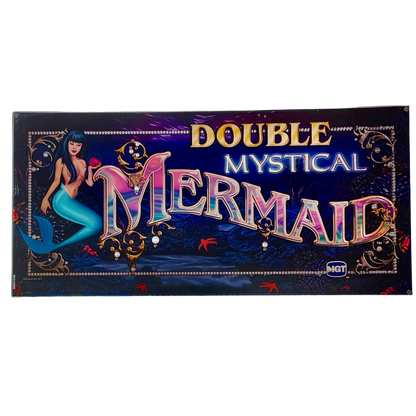 Double Mystical Mermaid Slot Glass