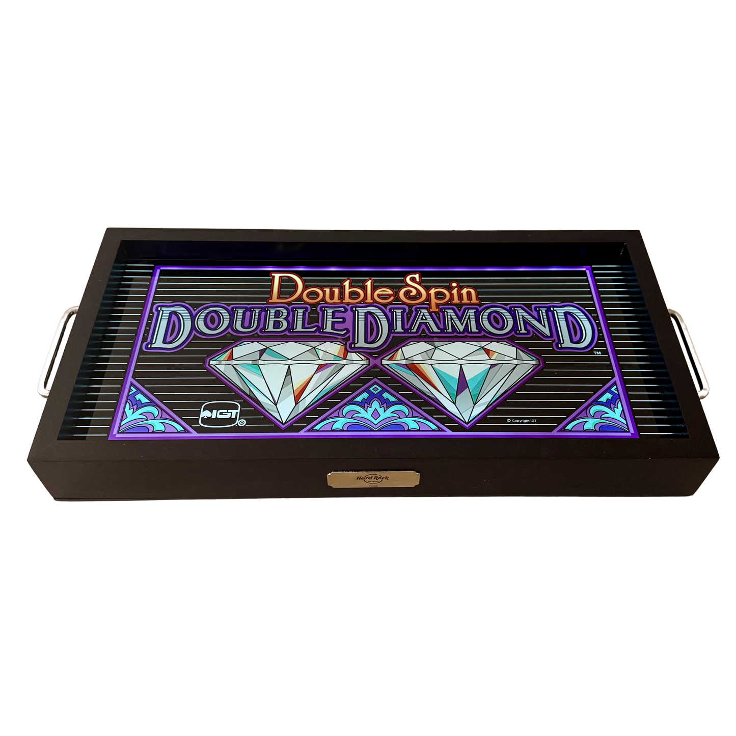 Double Spin Double Diamond Slot Glass