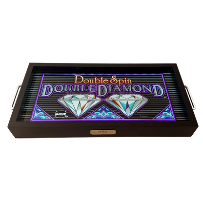 Double Spin Double Diamond Slot Glass