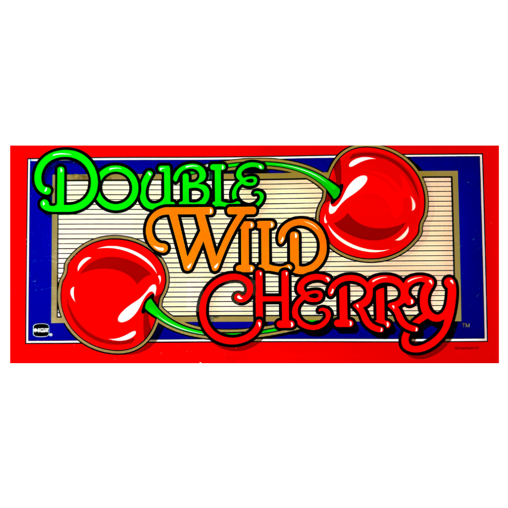 Double Wild Cherry Slot Glass