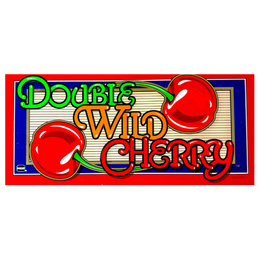 Double Wild Cherry Slot Glass