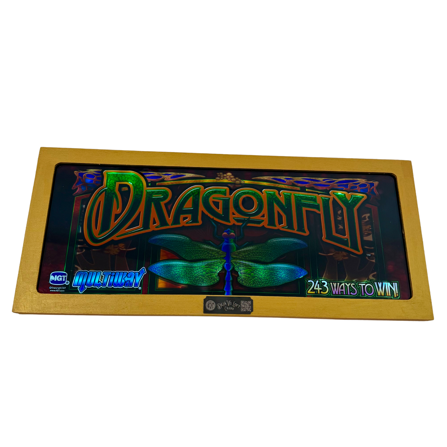 Dragonfly Slot Glass