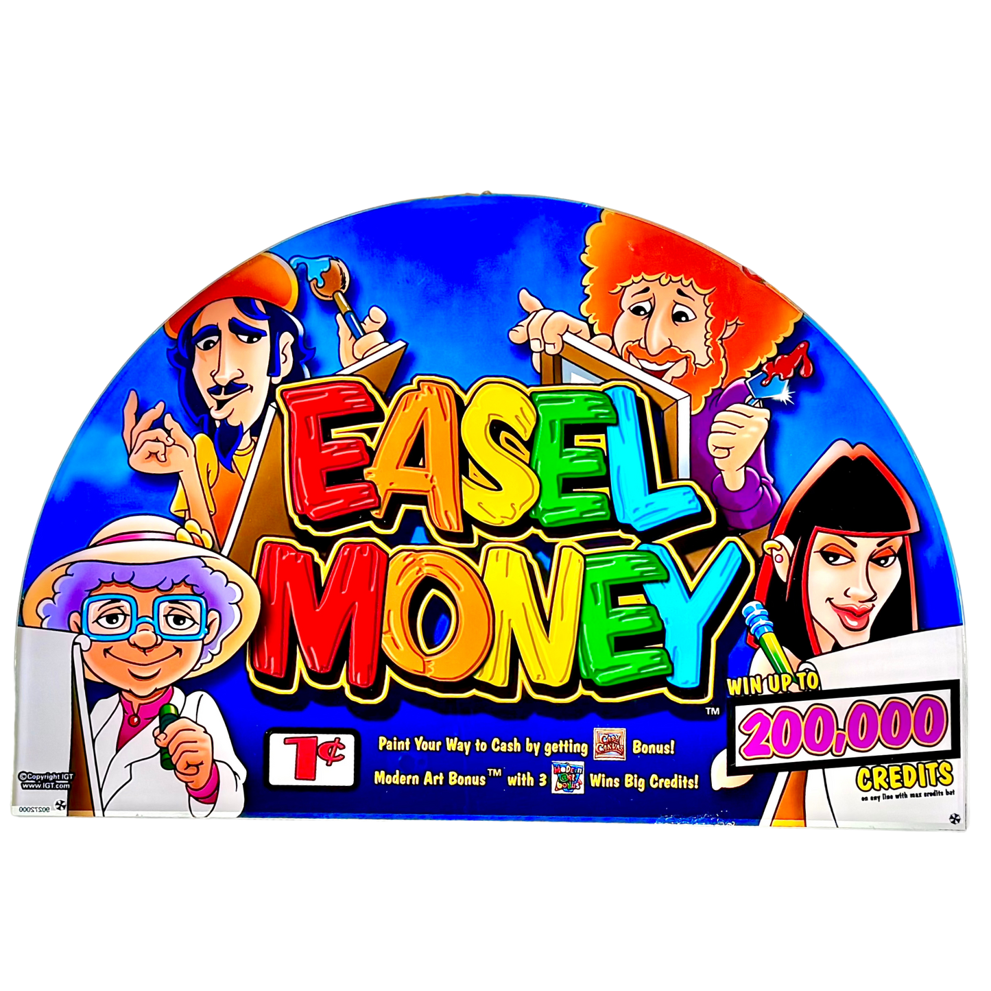 Easel Money Slot Glass