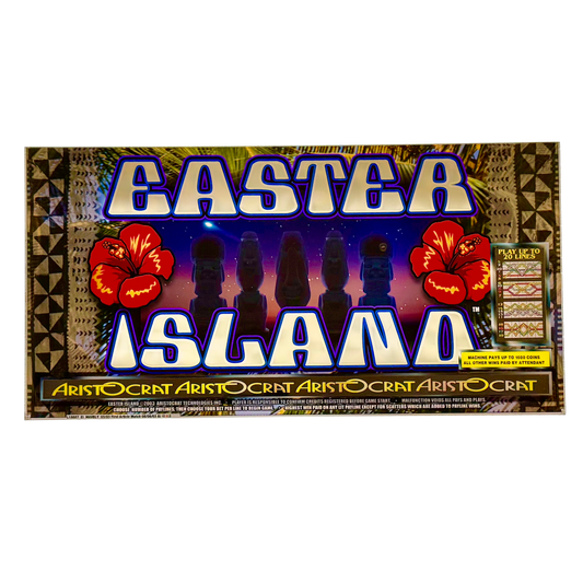 Easter Island Slot Retro Acrylic