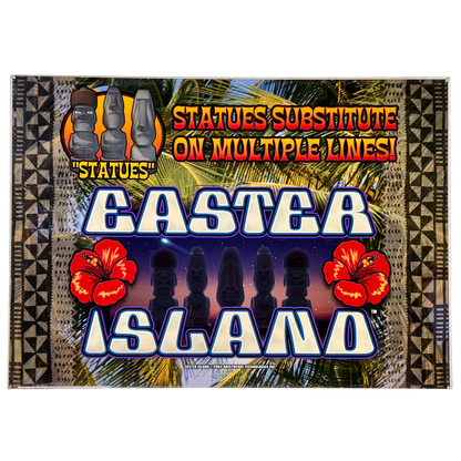 Easter Island Slot Retro Acrylic