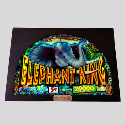 Elephant King Slot Glass