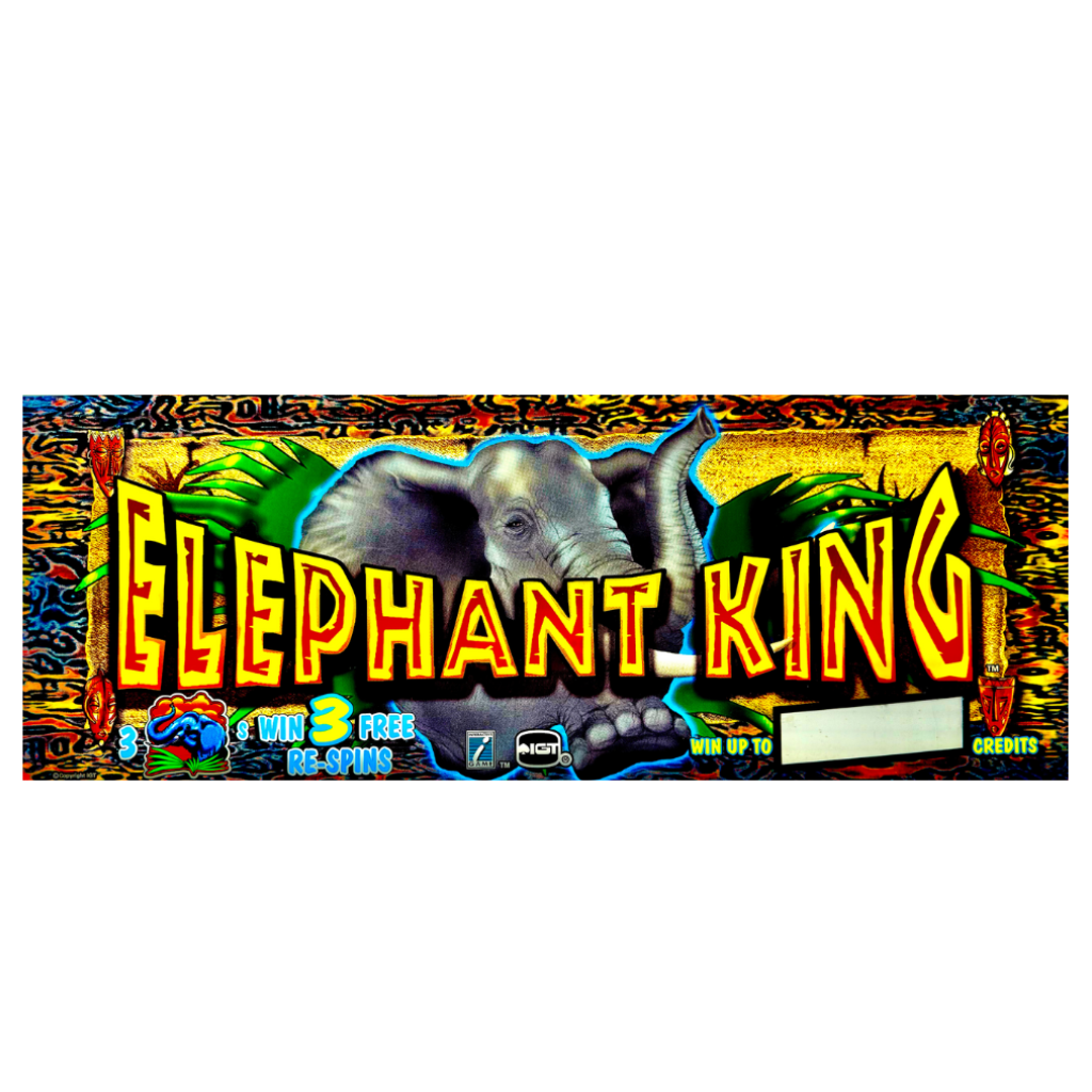 Elephant King Slot Glass