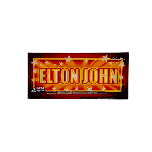 Elton John Slot Glass